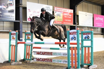 Chris Moyce claims the SEIB Winter Novice Championship Qualifier at Crofton Manor Equestrian Centre Chris Moyce claims the SEIB Winter Novice Championship Qualifier at Crofton Manor Equestrian Centre